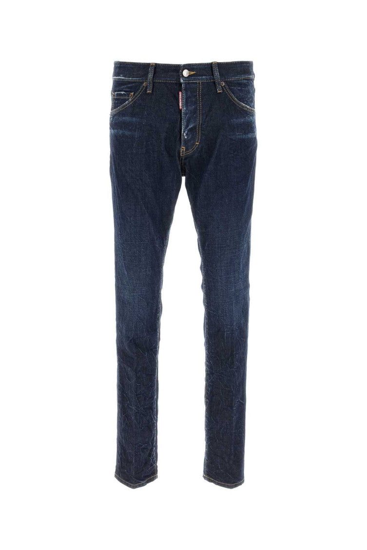 Blue Cotton Jeans 1