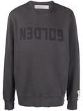 Grey Crewneck Distressed Sweatshirt 1