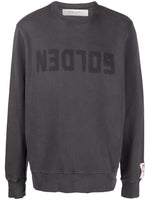 Grey Crewneck Distressed Sweatshirt 1