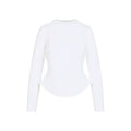 White Crew-neck Top 1