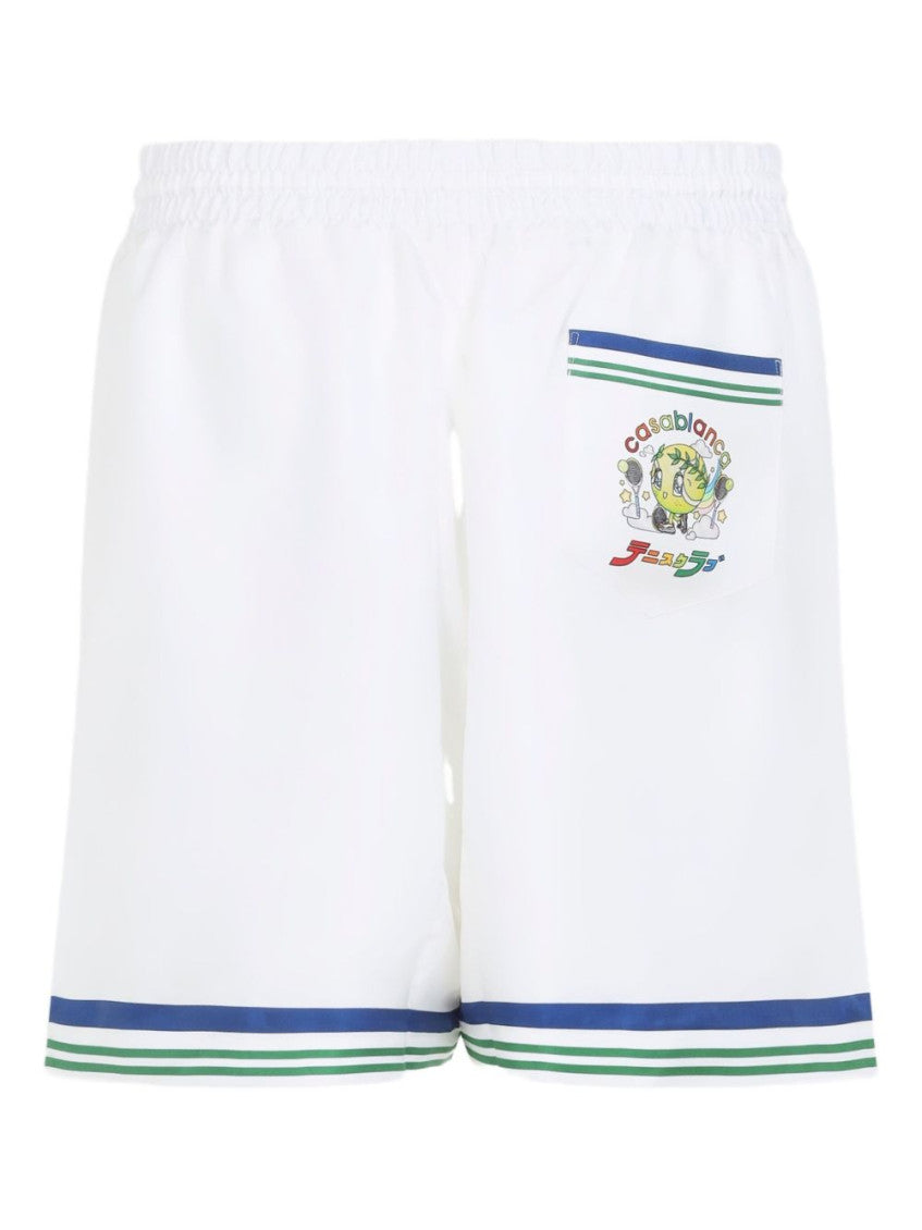 White Bermuda Shorts 2