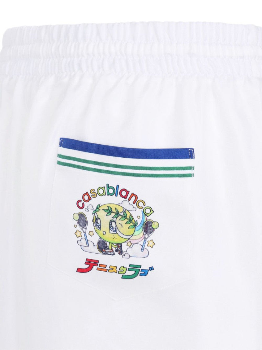 White Bermuda Shorts 3