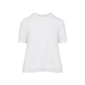 White Crew Neck Sweater 1