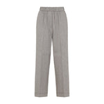 Brown Straight Leg Pants 1