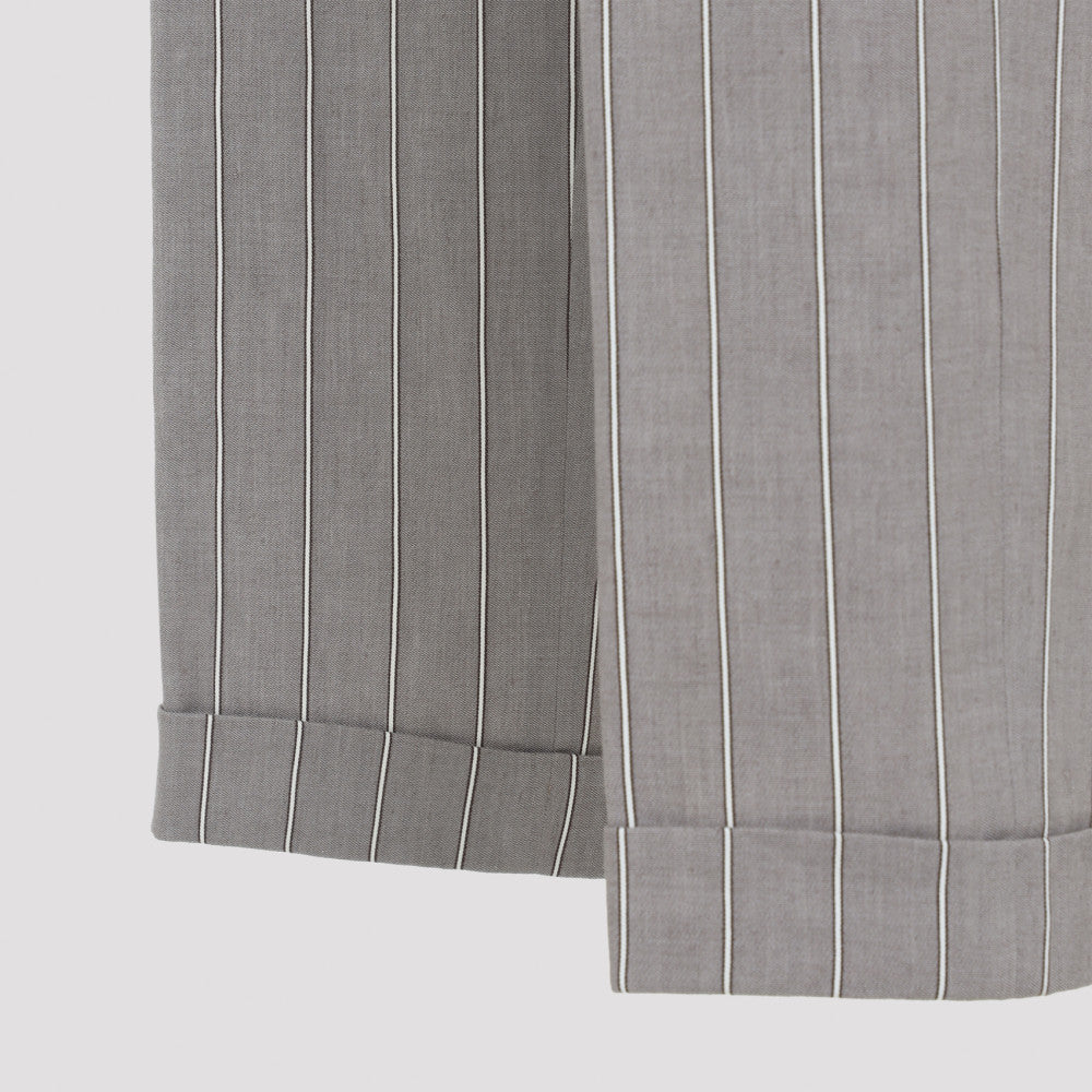 Brown Straight Leg Pants 5