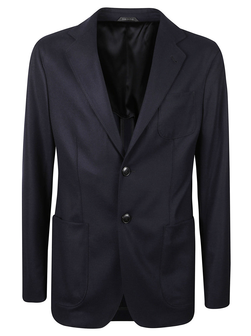 Navy Blue Patch-pocket Blazer 1