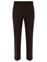 Brown Straight Leg Trouser 1