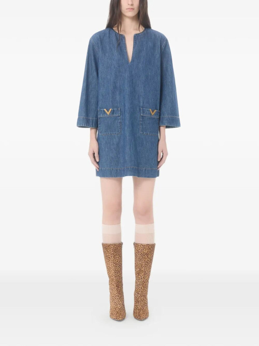 Blue Denim Dress 2