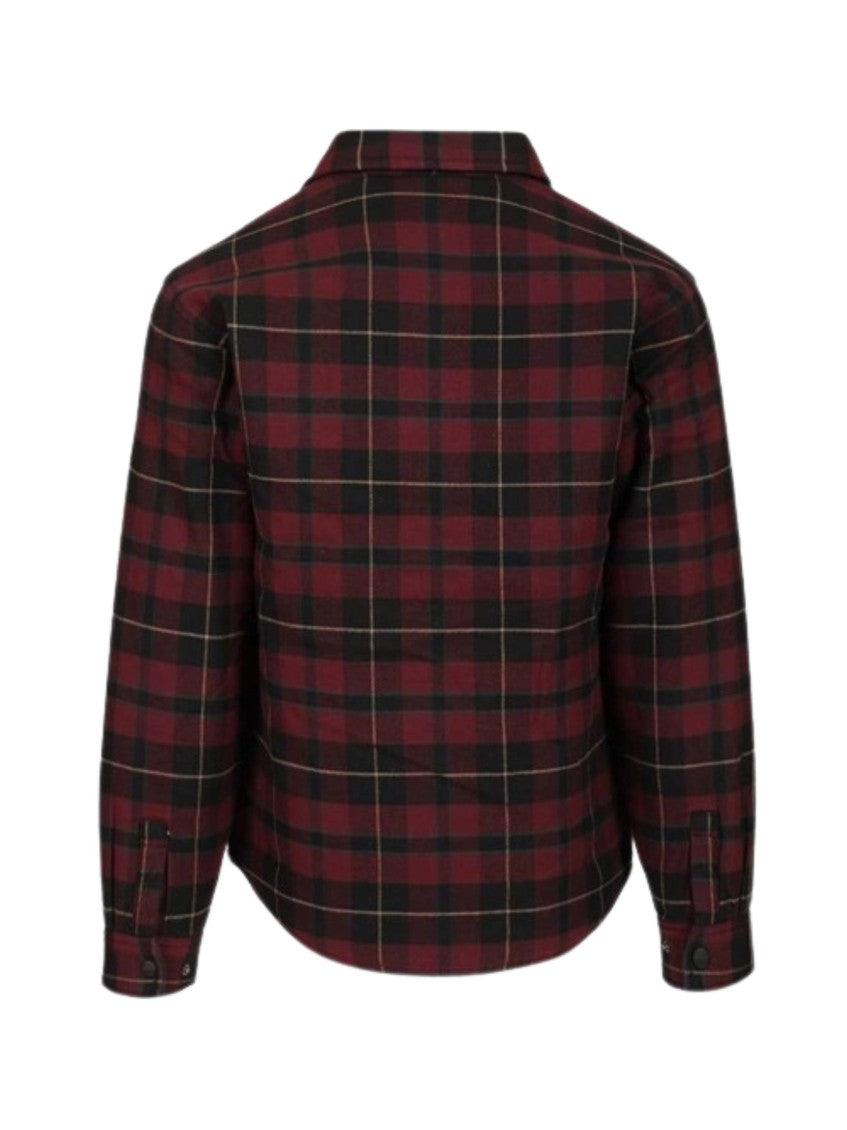 Red Check-pattern Shirt 2