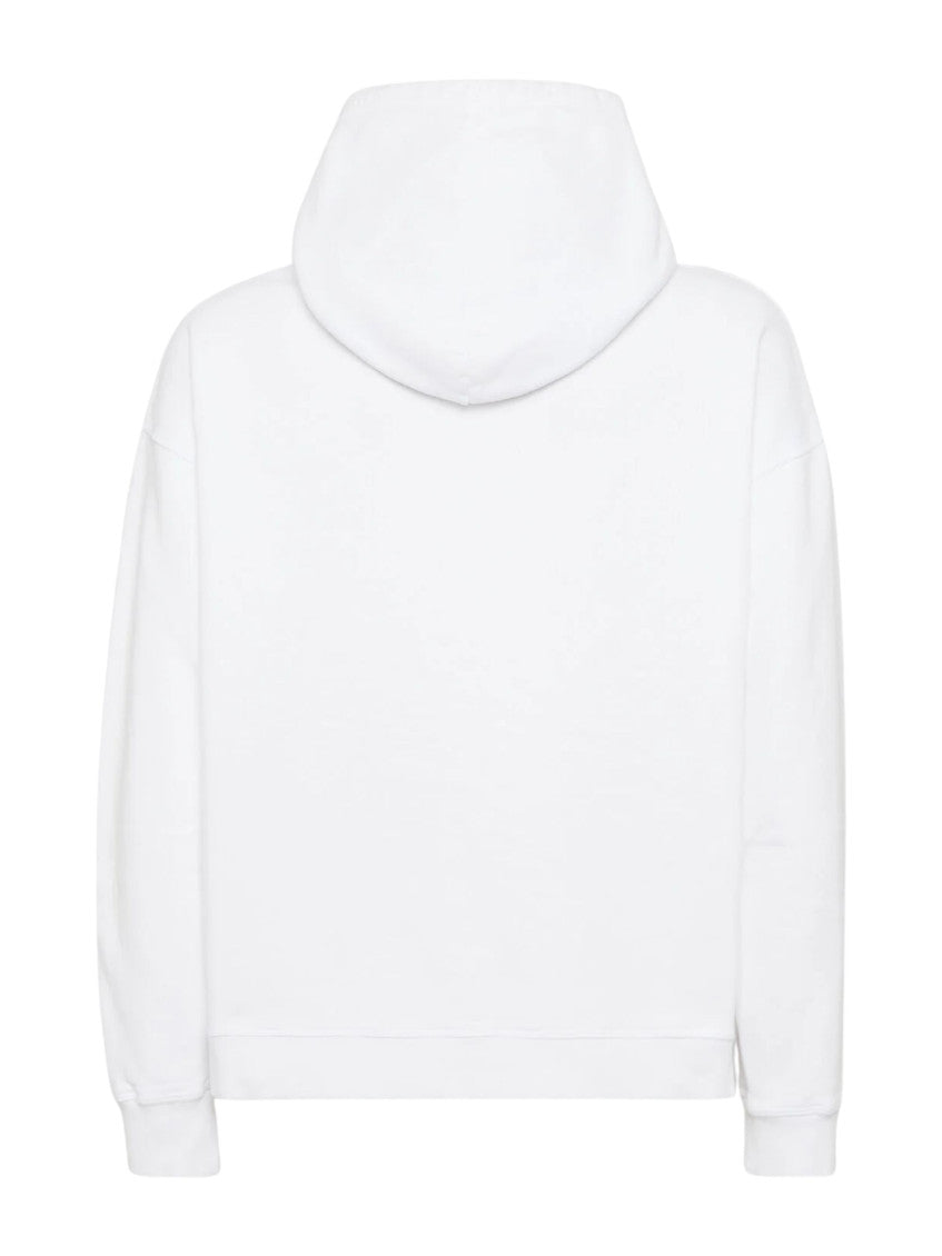 White Logo Hoodie 2