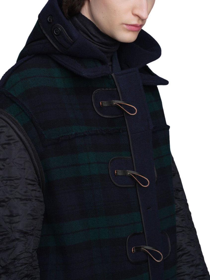 Navy Blue Wool Coat 3