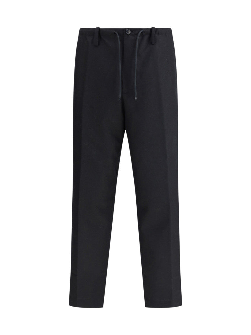 Black Wool Pant 1