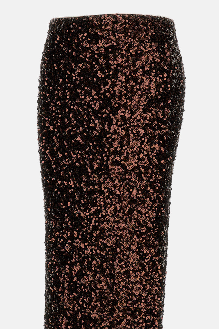 Brown Pencil Skirt 3
