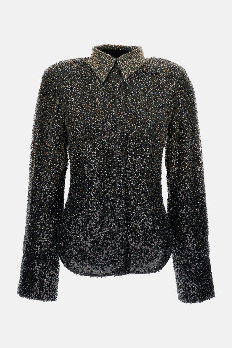 Black Beaded Shirt 4