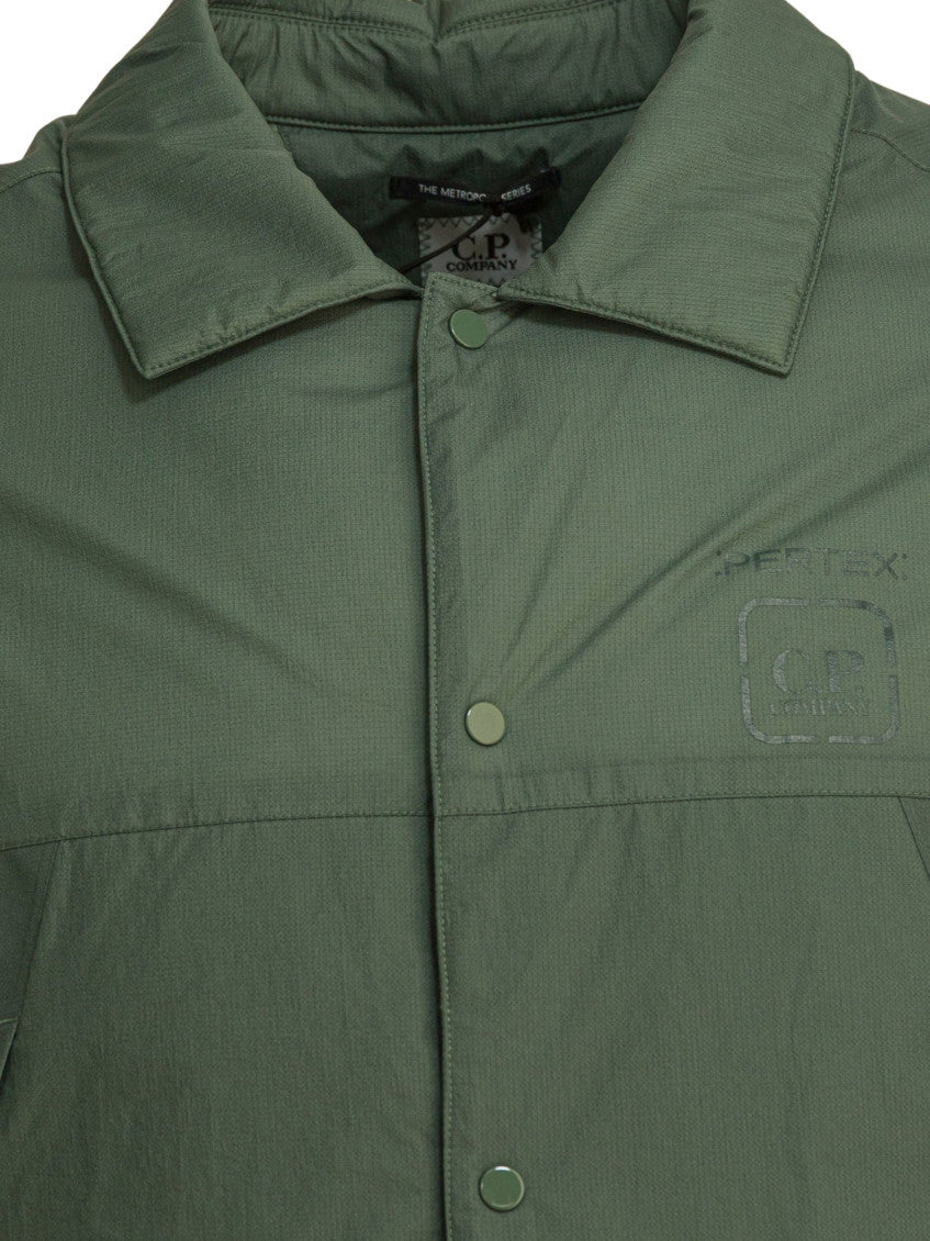 Green Buttoned Overshirt 3