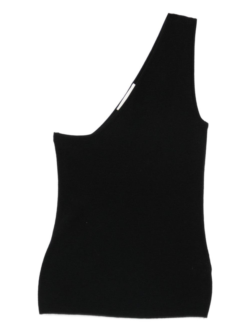 Black Cotton Blend Top 1