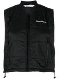 Black Classic Logo Vest Jacket 1