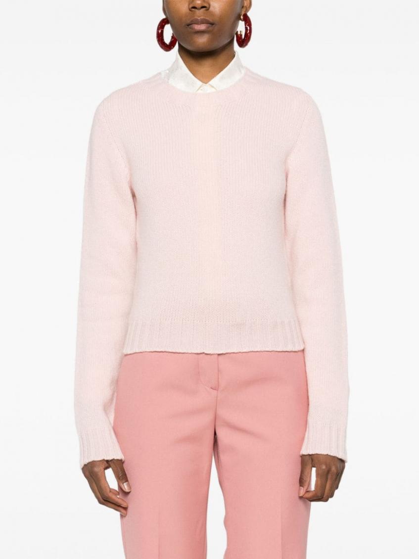 Light Pink Light Pink Logo Sweater 2