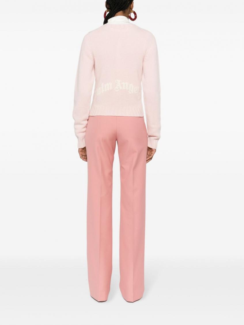 Light Pink Light Pink Logo Sweater 4