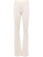 Natural Natural Monogram Jacquard Trousers 1