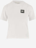 White White Logo Patch T-Shirt 1