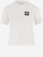 White White Logo Patch T-Shirt 1