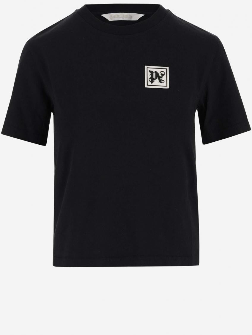 Black Black Logo Patch T-Shirt 2