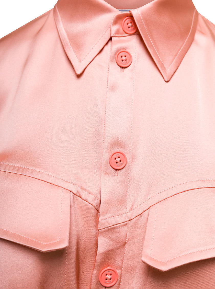 Peach Shirt Dress 3