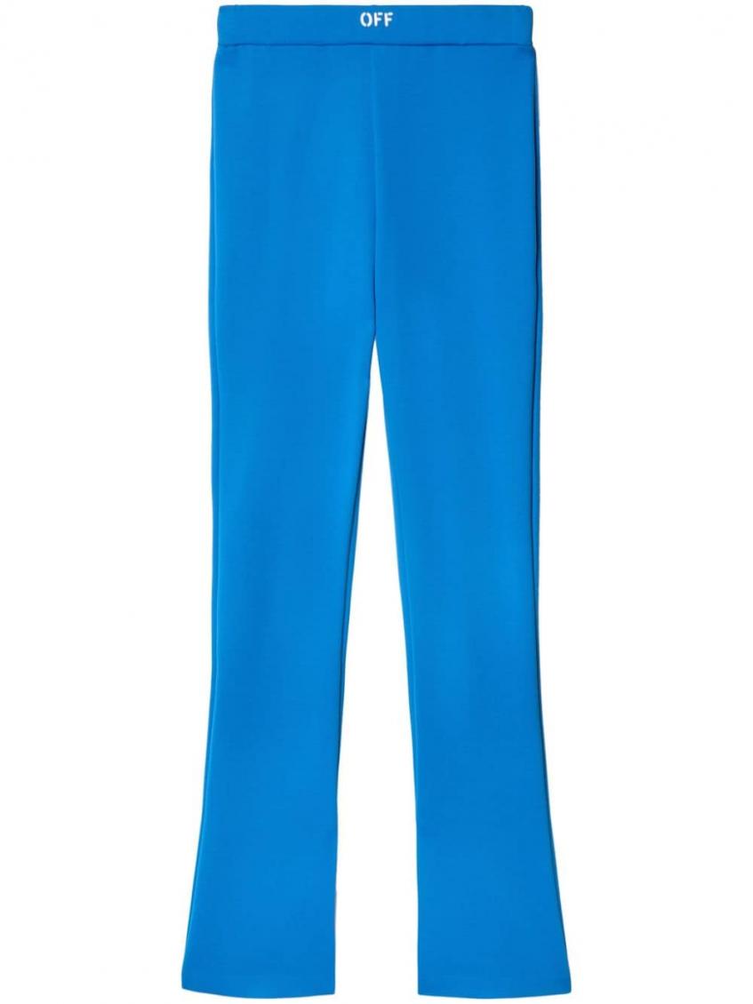 Light Blue Light Blue High Waisted Flared Leggings 2