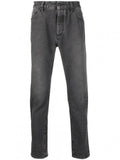 Black Logo Denim Jeans 1