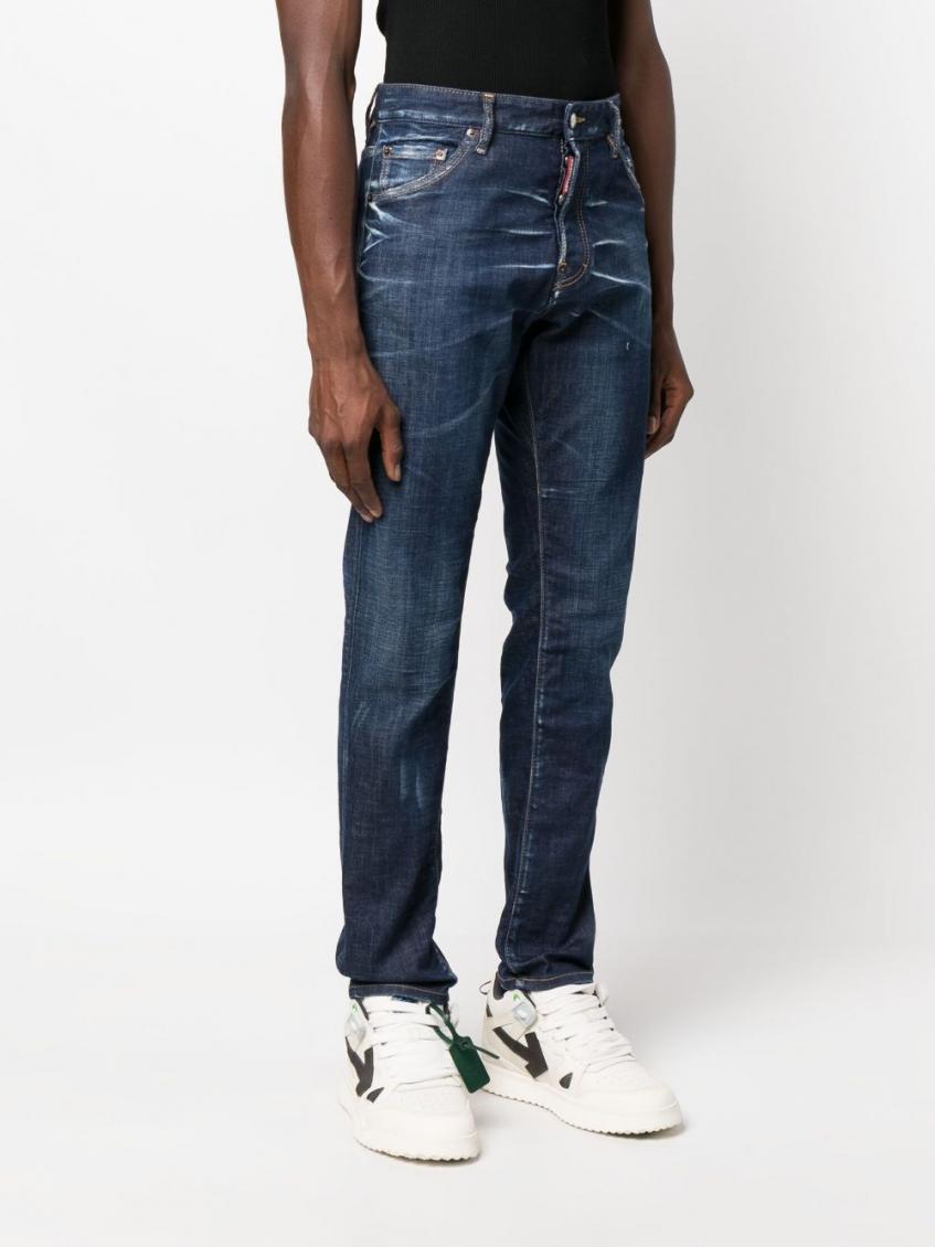 Blue Cool Slim Fit Jeans 4