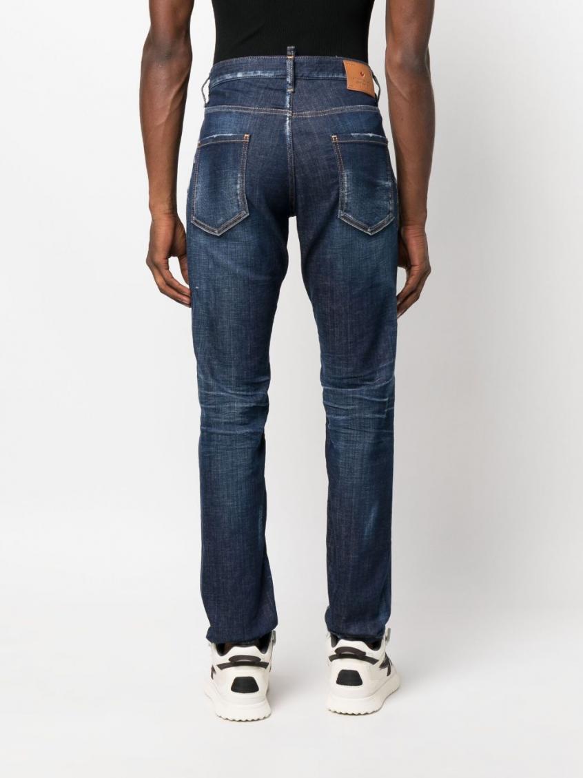 Blue Cool Slim Fit Jeans 5