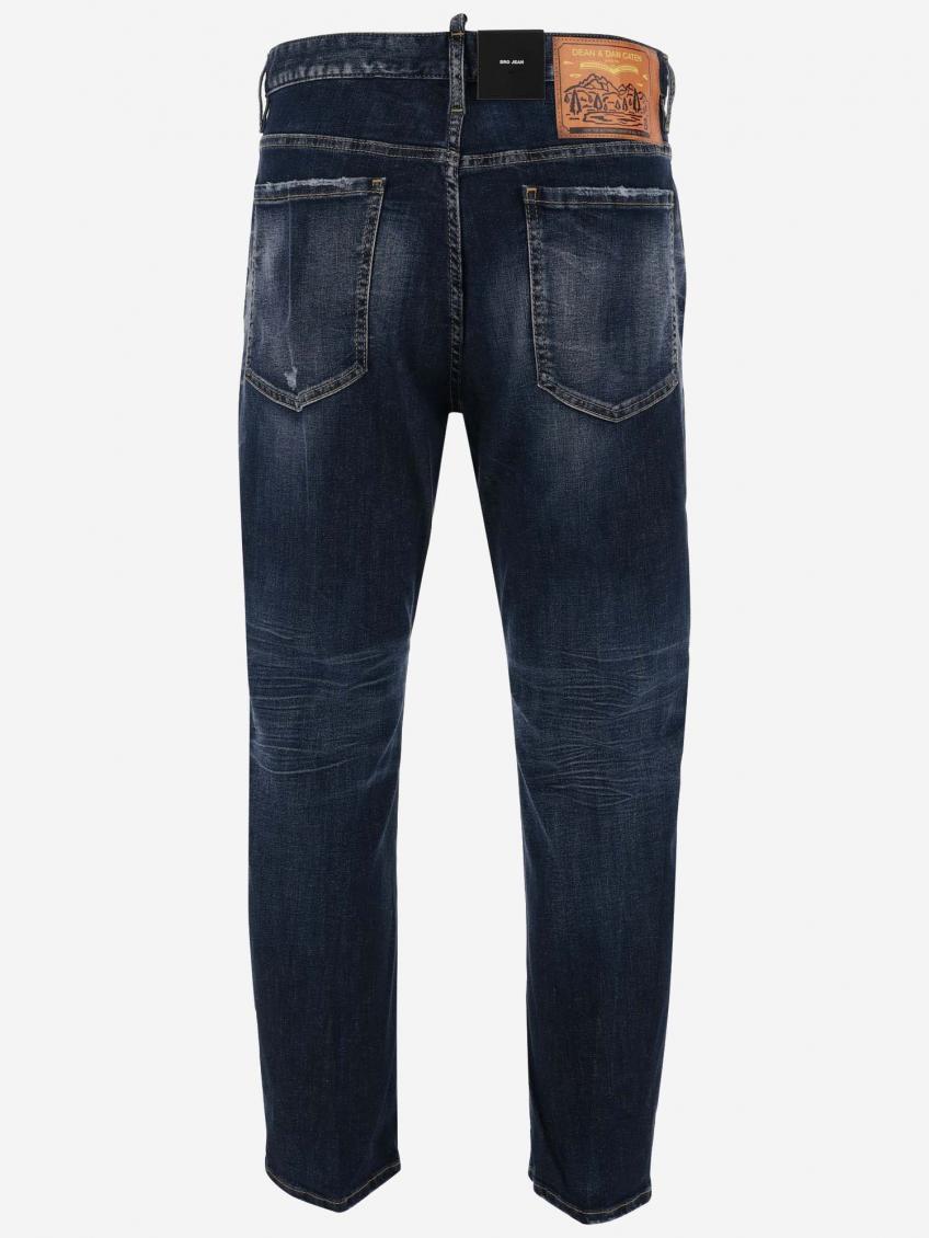 Royal Blue Blue Cotton Denim Jeans 3