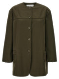Olive Recital Midi Jacket 1