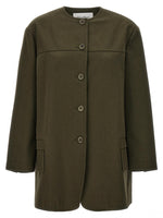 Olive Recital Midi Jacket 1