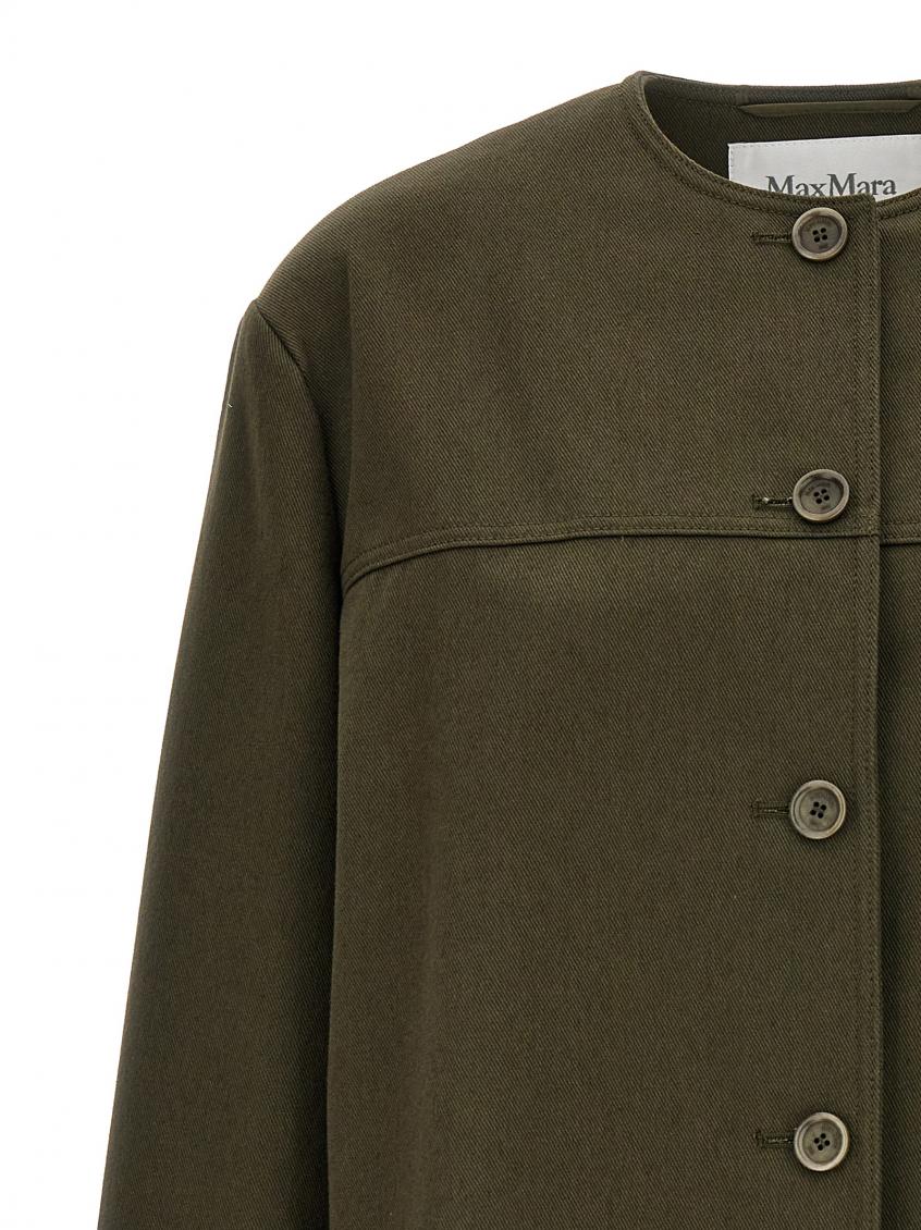 Olive Recital Midi Jacket 3