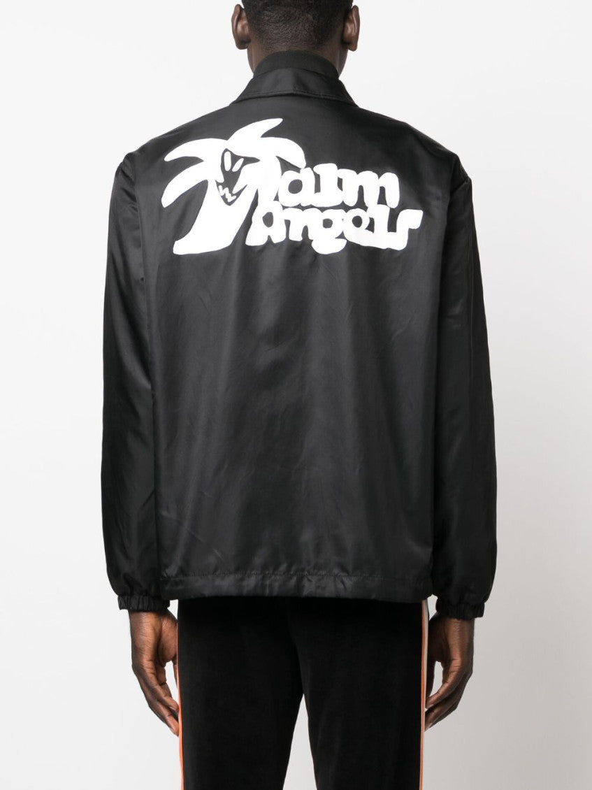 Black Printed Coach Jacket 4