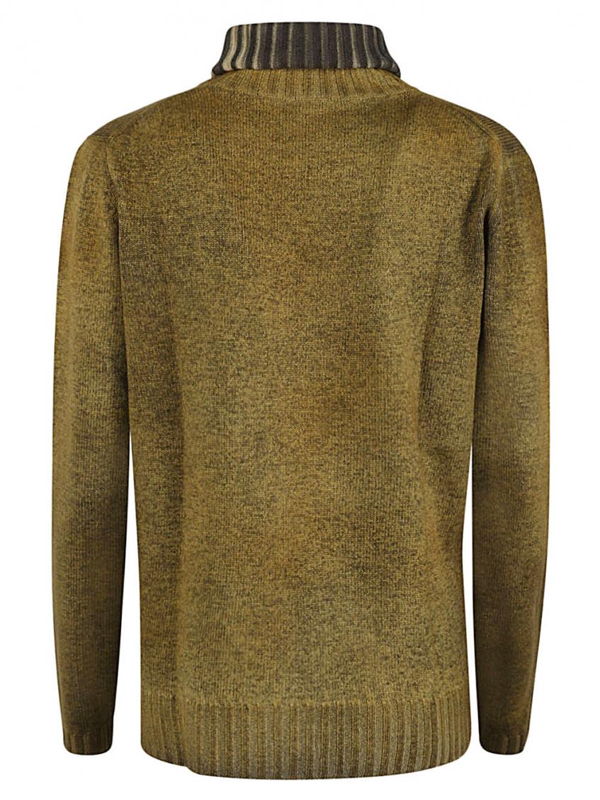 Taupe Turtleneck Sweater 2