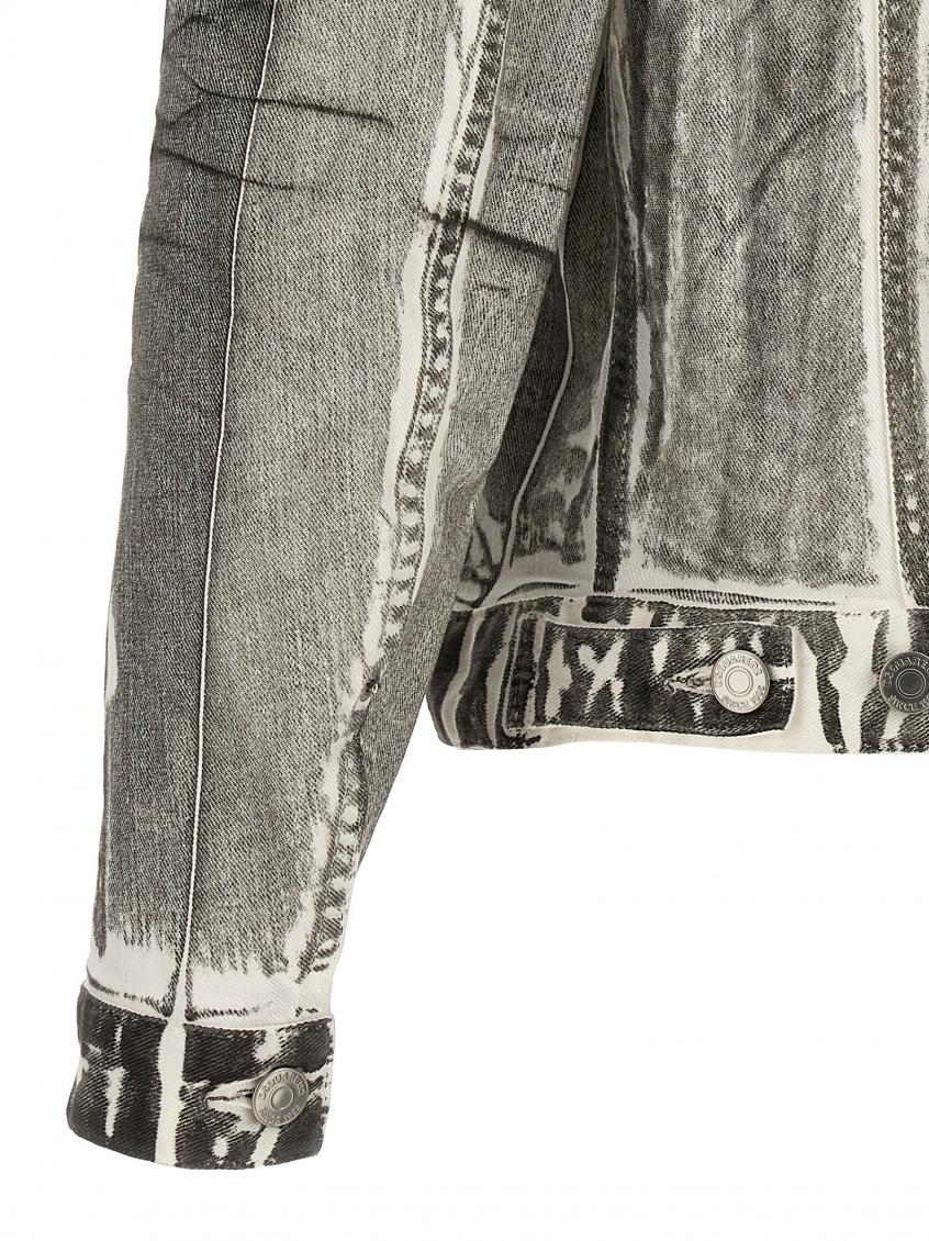 Grey Denim Jacket 4