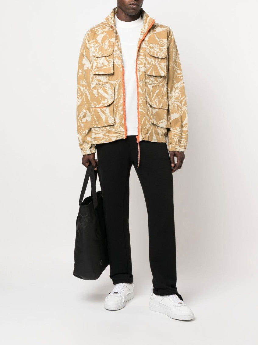 Beige Camou Print Jacket 2