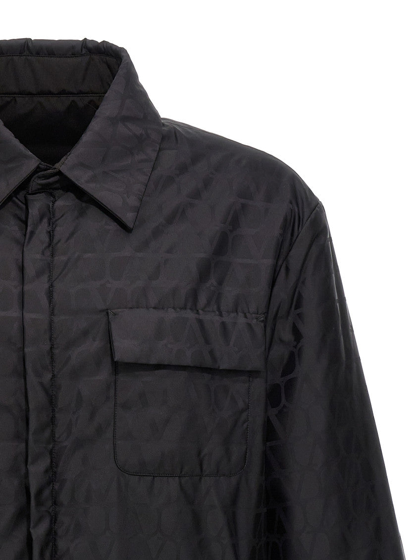 Black Toile Reversible Shirt 3