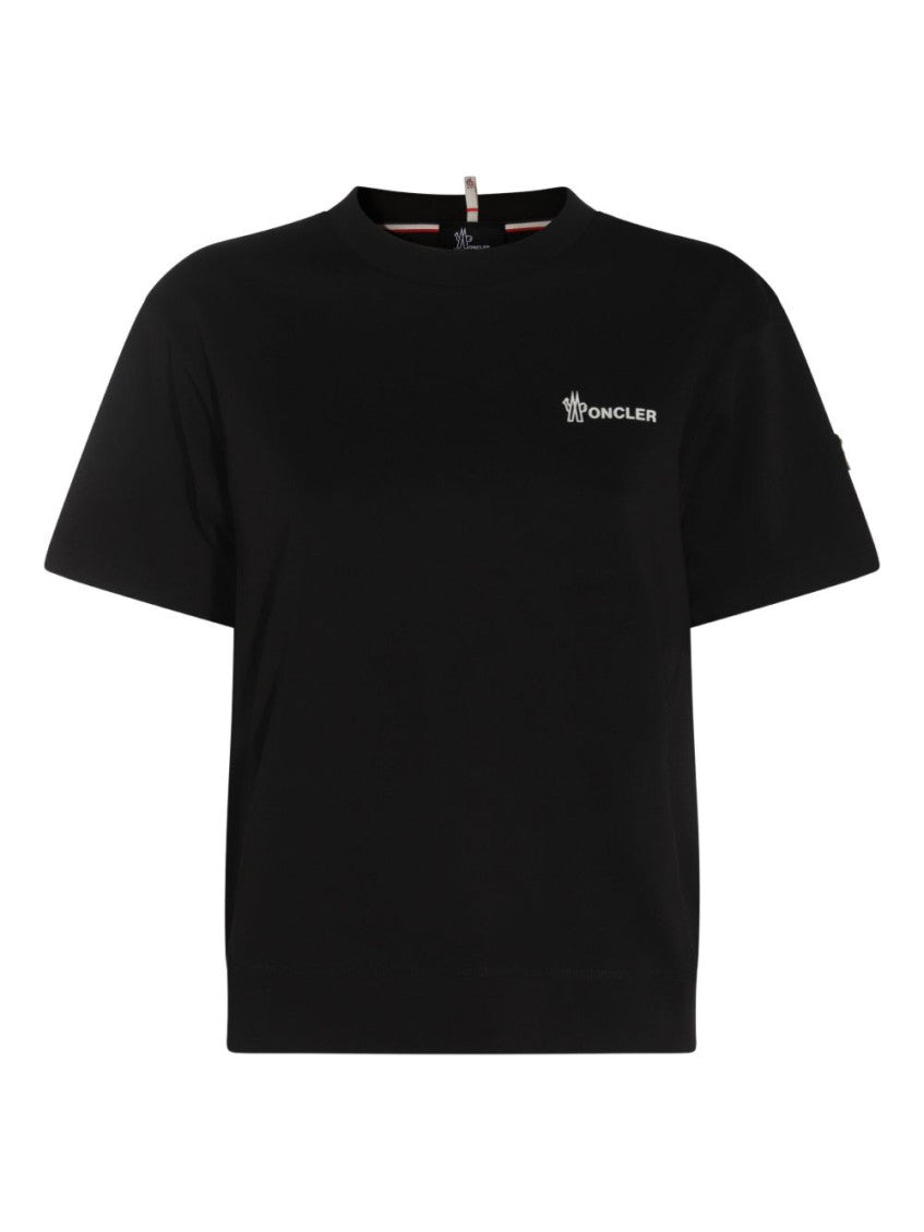 Black Crew Neck Logo T-shirt 1