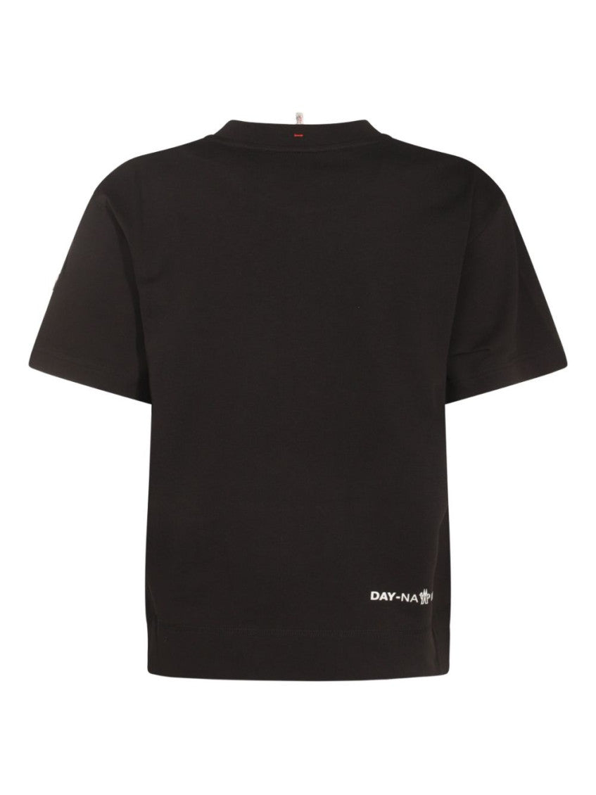 Black Crew Neck Logo T-shirt 2