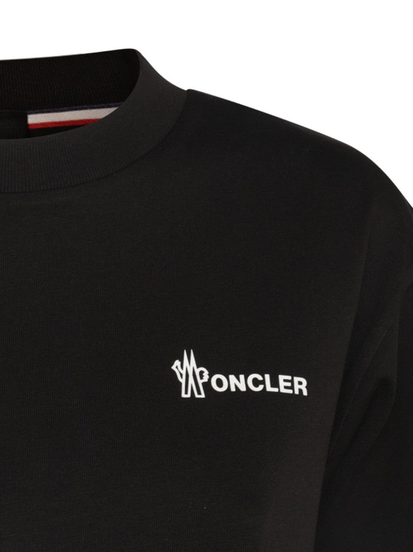 Black Crew Neck Logo T-shirt 4