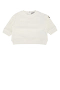 Kids White Logo Sweatshirt 1
