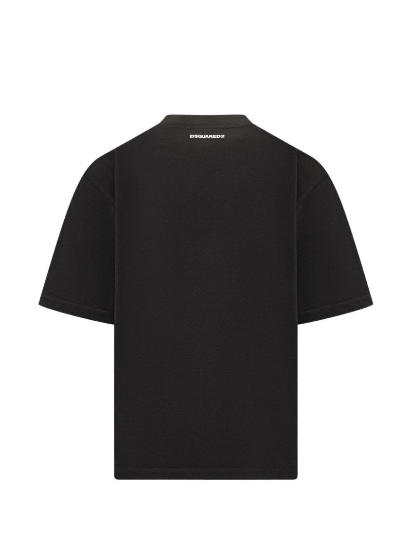 Black Crew Neck T-shirt 2
