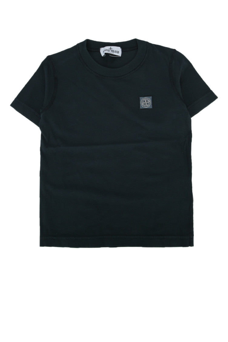 Kids Navy Blue Logo T-Shirt 1
