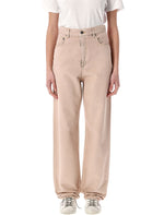Pink 'kim' Cotton Jeans 1