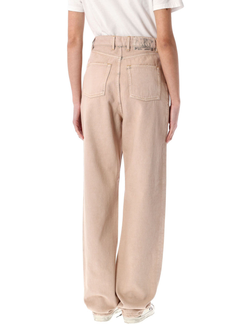 Pink 'kim' Cotton Jeans 2