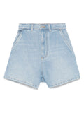Sky Blue Denim shorts 1